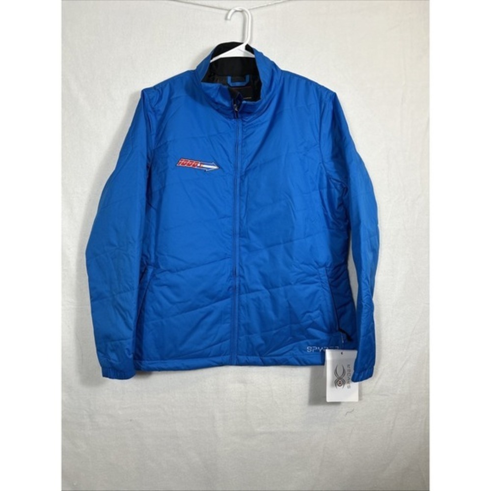 Womens Spyder Icon Insulator Jacket Blue NWT Size 12 M/L 1023